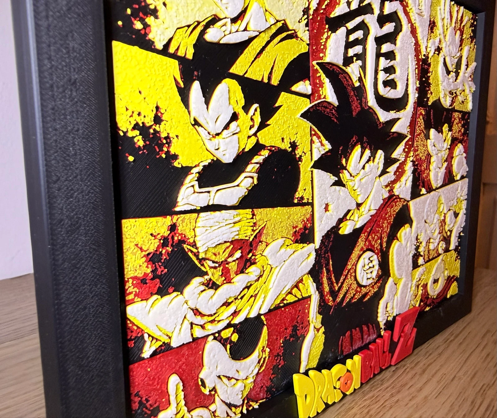 🔥 Cuadro Dragon Ball Z 3D Multicolor | Impresión 3D Premium | Decoración Geek – photo 4